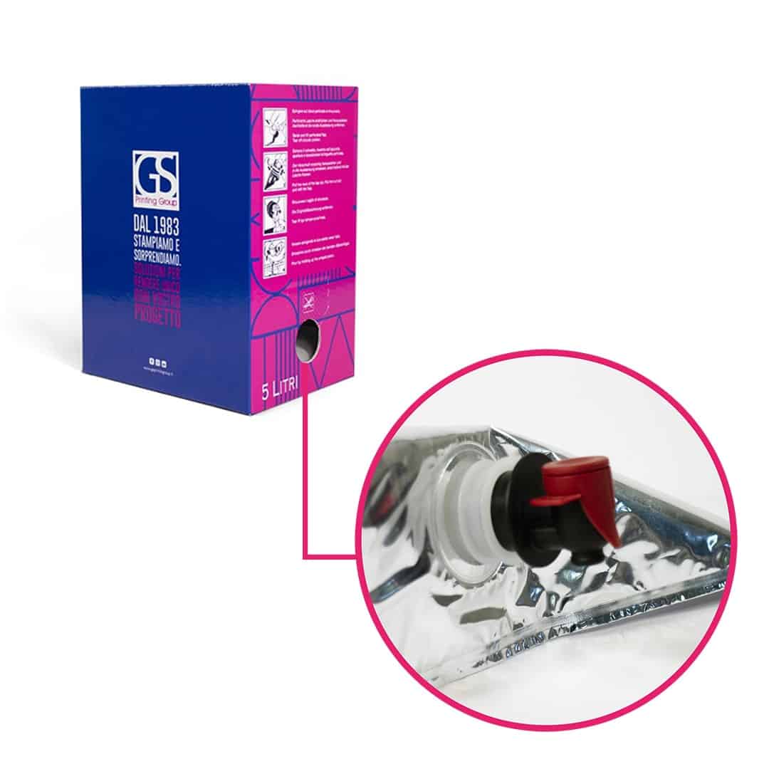 bag in box 3 litri, bag in box 5 litri, bag in box 10 litri, bag in box 20 litri