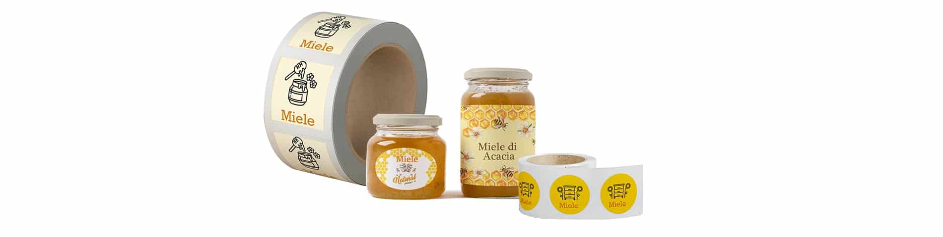 Stampa etichette miele