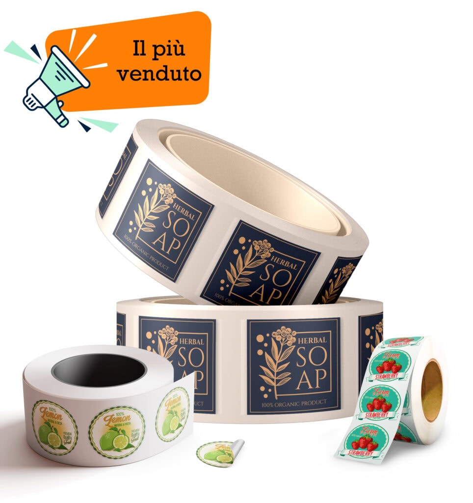 Etichette adesive personalizzate