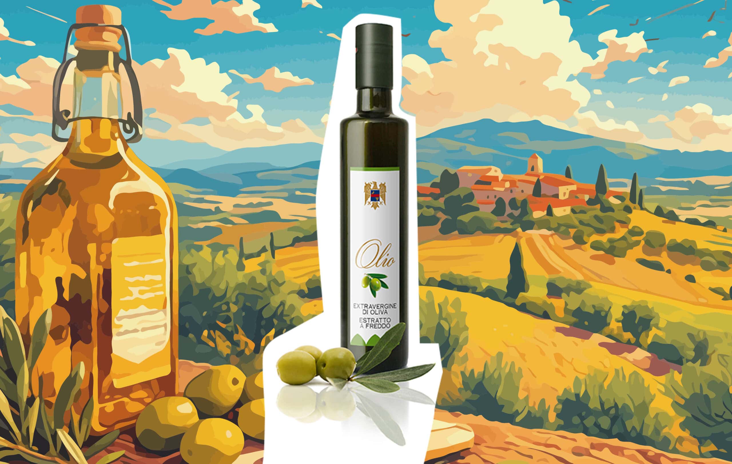 Etichette olio da stampare, etichette olio personalizzate