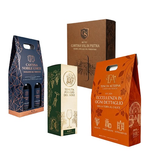 portabottiglie per vino personalizzate